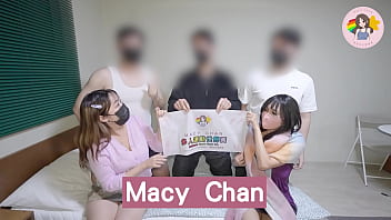 香港av女優macy Chan情慾自主實踐者!廣東話av《多人運動世界賽:韓國站》人妻激推5p!3男2女瘋狂混戰濕身交纏!