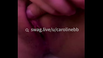 台灣騷貨@carolinebb直播真槍實彈中出 Swag.live