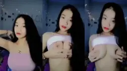 Gadis Seksi Menggairahkan Meremas Payudara Montoknya