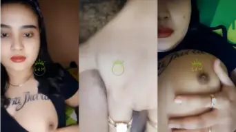 Rara Syantik Menggoda Dengan Aksi Omek Live Yang Menggairahkan