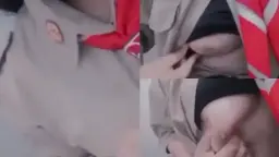 Siswi Sma Pramuka Pamer Payudara Montok