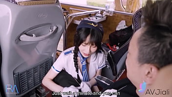 Tur Bus Seks Dengan Pelacur Asia Berpayudara Besar, Film Porno Av Asli China Dengan Subtitle Inggris