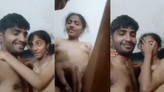 Cewek Ngentot Pacarnya Untuk Pertama Kali Dalam Video Seks Tamil