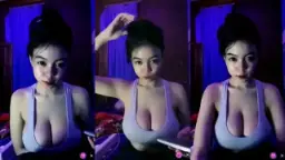 Tuan Rumah Seksi Dengan Payudara Montok Dan Menggoda