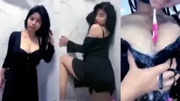 Aulmii Mandi Live Basah, Tubuh Menggoda Dan Berkilau Di Balik Tirai Air