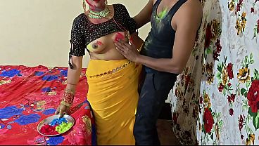 Dever Bhabhi Ka Holi Utsav: Rangon Mein Gehra Sansarik Anubhav, Spasht Hindi Audio