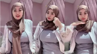Host Berjilbab Tobrut Bikin Pascol Gatel Dan Bergairah
