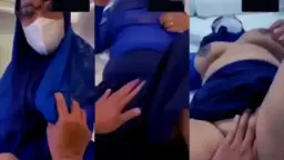 Okta Hijabnya Dibuka, Toketnya Grepe, Lanjut Entot Sampe Puas