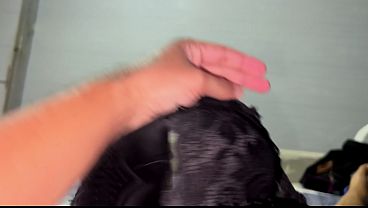 Kakak Tiri, Dasar Mesum! Daripada Coli Pake Celana Dalamku, Mending Aku Kasih Blowjob Rusia Pake Tetek Gede Ini, Jadiin Kontolmu Dan Spermanya Milikku!