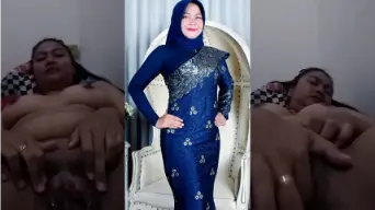 Hijab Basah Colmek Sambil Ngocok Di Kamar.