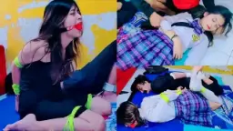 Pulang Sekolah Langsung Diiket, Fetish Bdsm Masukin Semua!