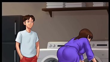 Malam Musim Panas Rahasia [v21.0.0] | Ibu Tiri Ngebacain Diam-diam (18+) | Novel Visual Montok