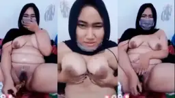 Hijab Hitam Bbw Tante Tobrut Colmek Sambil Ngilu-ngilu Enak