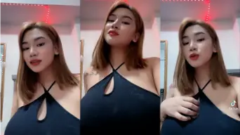 Tiktok Cewek Tatoan Rambut Pirang, Goyang Toge Bikin Makin Haus.
