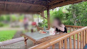 Bersama Orang Asing Di Luar Thailand, Gaya Liar Panas Bikin Merinding