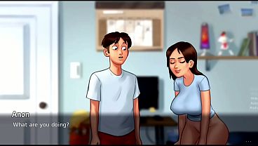Ibu Tiri Melirik Ke Belakang…lalu Tersenyum Nakal, Bikin Panas Di Musim Panas Ini.