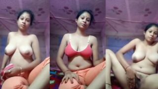 Desi Montok Nggak Puas, Ngecol Sendiri Di Video Mms