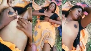 Selingkuh Di Alam Terbuka, Wanita Tamil Nikmati Sesi Panas Dengan Kekasihnya